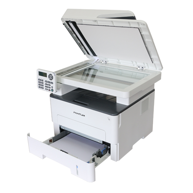 奔图(PANTUM)激光打印机一体机A4复印机扫描传真 M7200FDW (输稿器+双面)高清大图