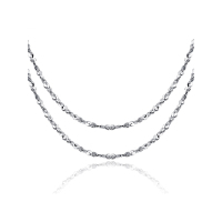 雅宝福Pt950铂金项链满天星链送女友礼物