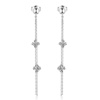 雅宝福Pt950铂金耳饰送女友礼物遇见女士耳饰