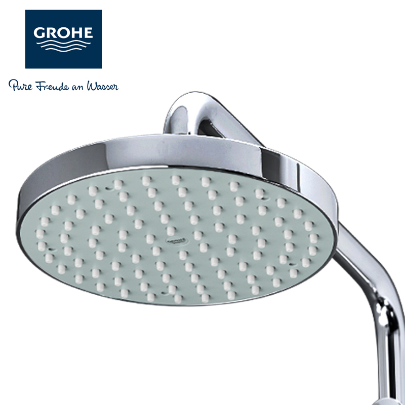 德国-高仪(GROHE)恒温花洒套装 维达利手持 铜制 多出水 挂墙式 卫浴花洒