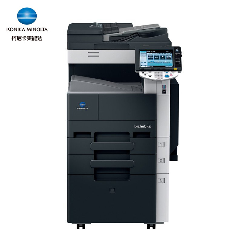 柯尼卡美能达(KONICA MINOLTA)bizhub 423复合机A3黑白激光打印机复印机扫描一体机