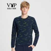 花花公子贵宾针织衫男时尚青春棉质针织衫 WYM654279