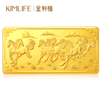 金利福 黄金金条2g AU999足金金条 马到功成投资金条 收藏 投资 送礼 IF34