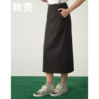 秋壳夏新款时尚百搭纯色半身裙