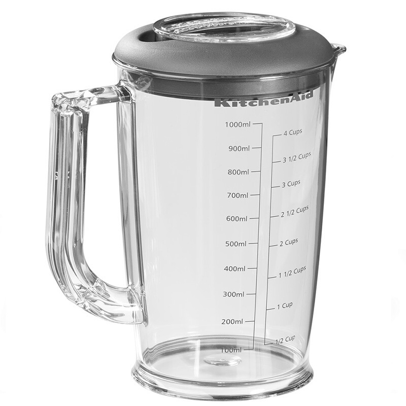 凯膳怡(KitchenAid)料理机辅食手持料理棒家用多功能5KHB2569CSX 太空银