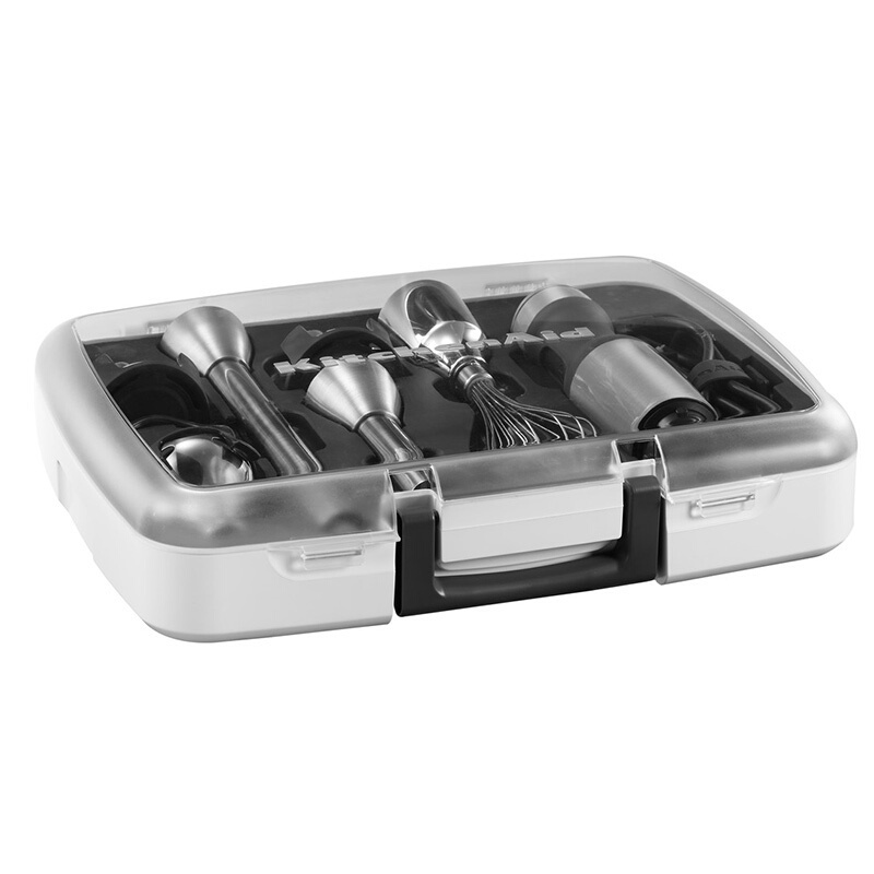 凯膳怡(KitchenAid)料理机辅食手持料理棒家用多功能5KHB2569CSX 太空银