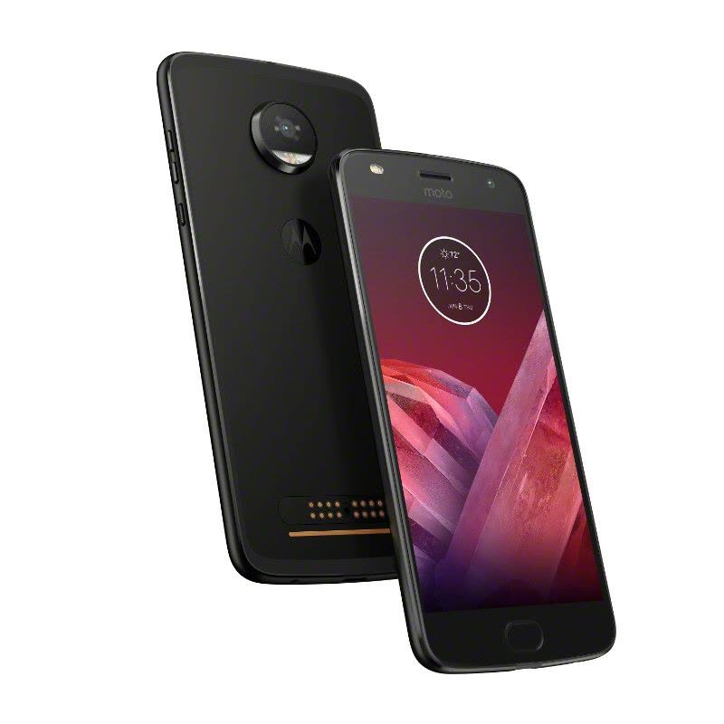 MOTOROLA/摩托罗拉Moto Z2 Play(XT1710-08) 4GB+64GB 全网通薄电模块套装黑色手机图片