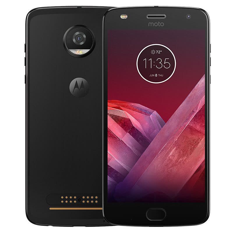 MOTOROLA/摩托罗拉Moto Z2 Play(XT1710-08) 4GB+64GB 全网通薄电模块套装黑色手机图片