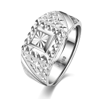 雅宝福时尚Pt950铂金戒指君临男士戒指