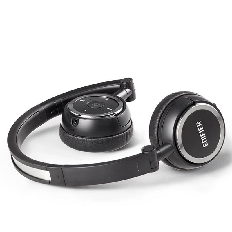 Edifier/漫步者 W670BT头戴式苹果蓝牙耳机电脑无线手机音乐耳麦 黑色