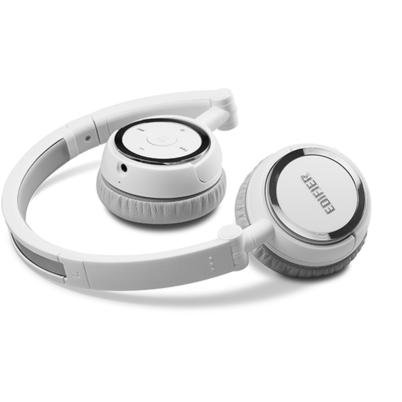 Edifier/漫步者 W670BT头戴式苹果蓝牙耳机电脑无线手机音乐耳麦 白色