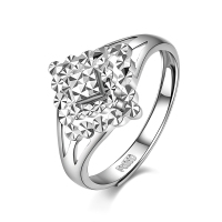 雅宝福Pt950铂金戒指简约璨烂戒指送女友礼物