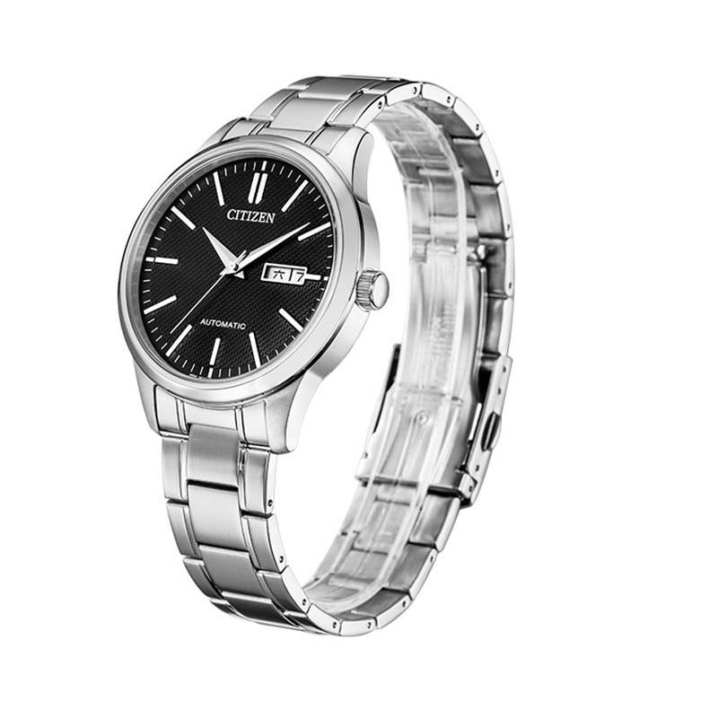 西铁城(CITIZEN)手表 自动机械黑盘钢带休闲女表PD7140-58EB
