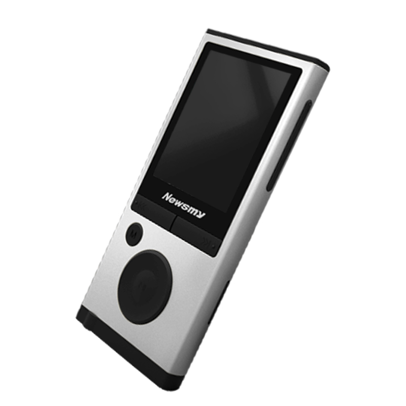 纽曼(Newsmy) A68 8GB 音乐播放器 银色 MP3 MP4 运动随身听 数码录音笔 FM收音机 电子书