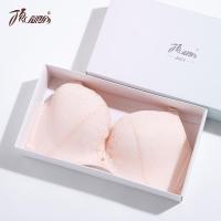 顶瓜瓜美背无钢圈薄模杯文胸聚拢大码内衣女胖mm调整型大胸罩杯_NHo18