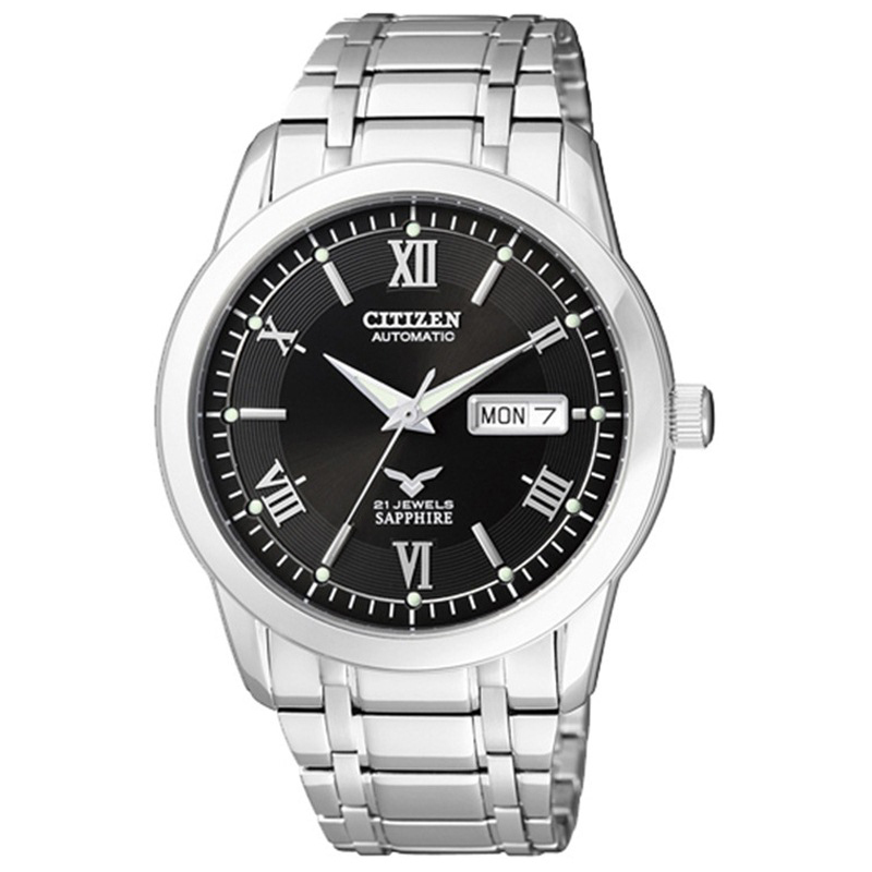 西铁城citizen手表自动机械商务休闲男表nh829059eb