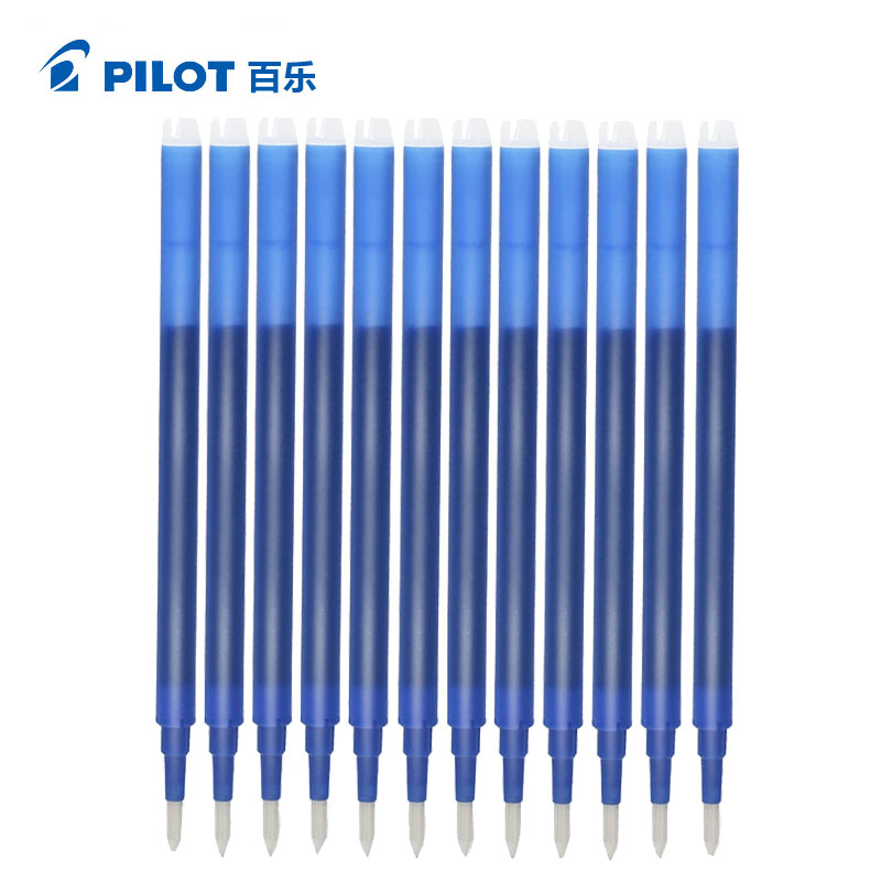 百乐BLS-FR5摩磨擦笔芯12支装 0.5MM蓝色高清大图