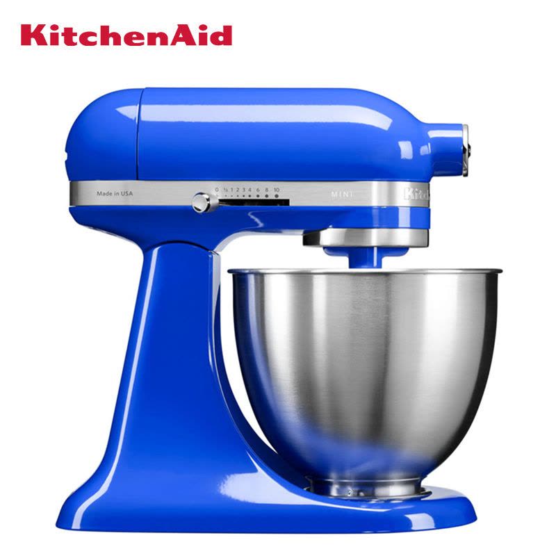 凯膳怡(KitchenAid)5KSM3311XCTB料理机家用Mini迷你全自动厨师机和面揉面打蛋多功能搅拌机 暮光蓝图片