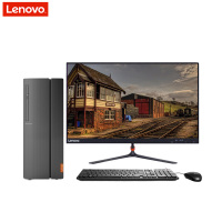 联想(Lenovo)510A-15 商用办公家用台式电脑+23英寸双超屏(G3900 4G 1T 无光驱 Win10)