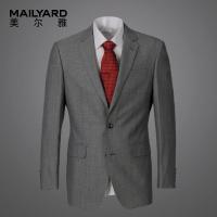 美尔雅（MAILYARD）西服单件 中年男士桑蚕丝单西 羊毛商务休闲男式西服 220