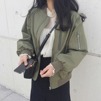 MaggieQueen韩版2017新品棒球服外套飞行员夹克8418-B02-P75