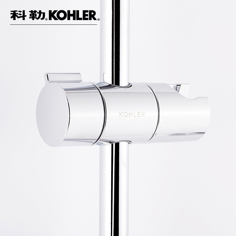 [苏宁自营]科勒Kohler 雨悦60cm简洁滑动花洒支架杆子 72740T