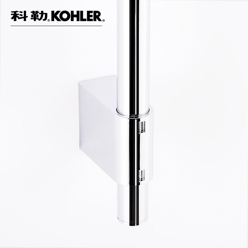 [苏宁自营]科勒Kohler 雨悦60cm简洁滑动花洒支架杆子 72740T