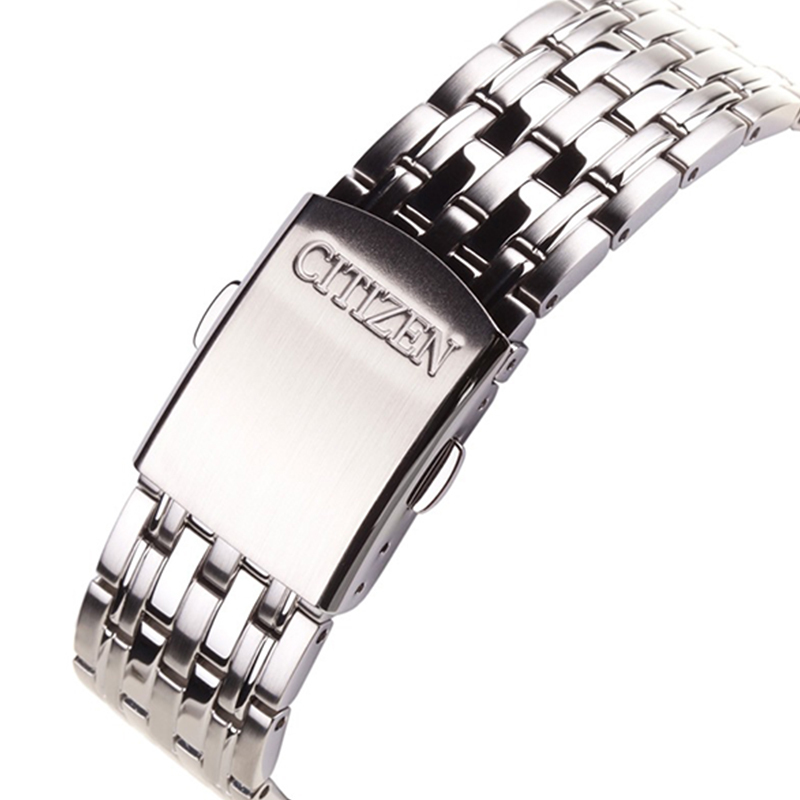 西铁城(CITIZEN)手表 光动能不锈钢带休闲男表BM7300-50E
