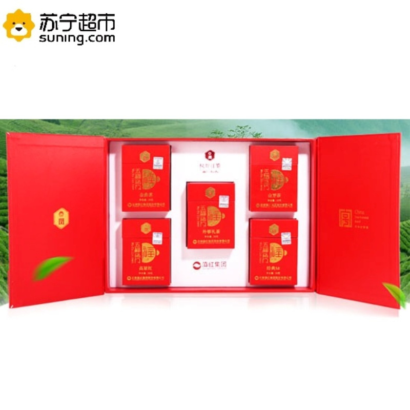 凤牌 五福临门 功夫红茶 特级 礼盒装 4g*7袋*5盒