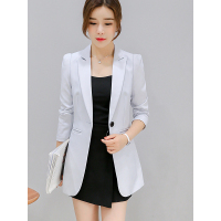 缔五季韩版休闲长袖小西装时尚修身小西服外套女秋外套321RX