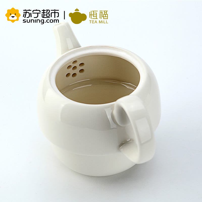 恒福快客杯旅行陶瓷 茶具一壶一杯送便携布袋定窑品意 青瓷 否图片