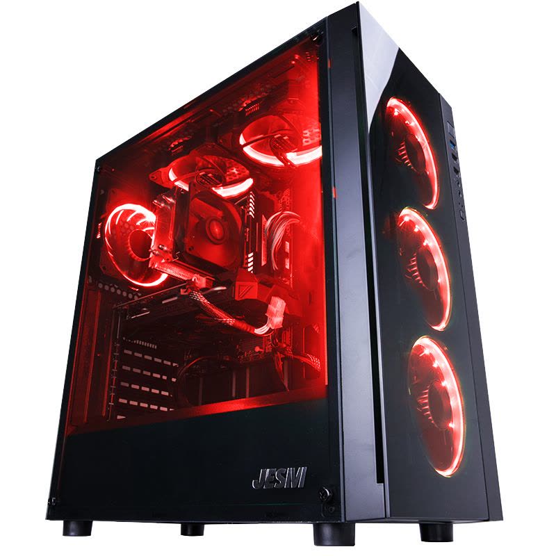 雷霆世纪（Raytine）暗影猎手T76 i7-7700/金士顿256GB/GTX1060 6G/组装机 电脑吃鸡电脑图片