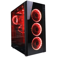 雷霆世纪（Raytine）暗影猎手T76 i7-7700/金士顿256GB/GTX1060 6G/组装机 电脑吃鸡电脑