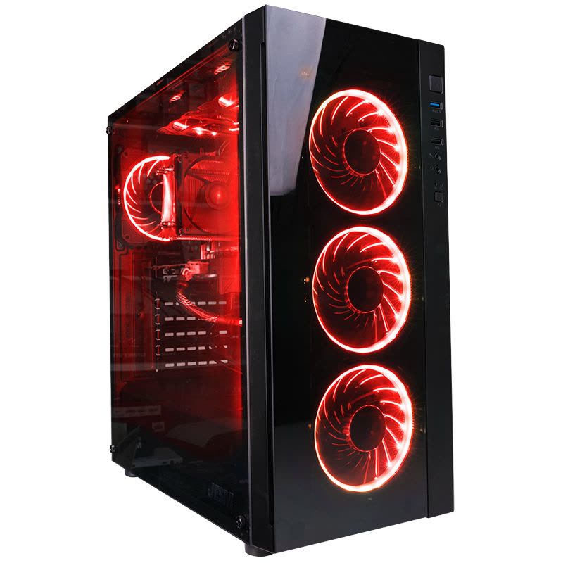 雷霆世纪（Raytine）暗影猎手T76 i7-7700/金士顿256GB/GTX1060 6G/组装机 电脑吃鸡电脑图片
