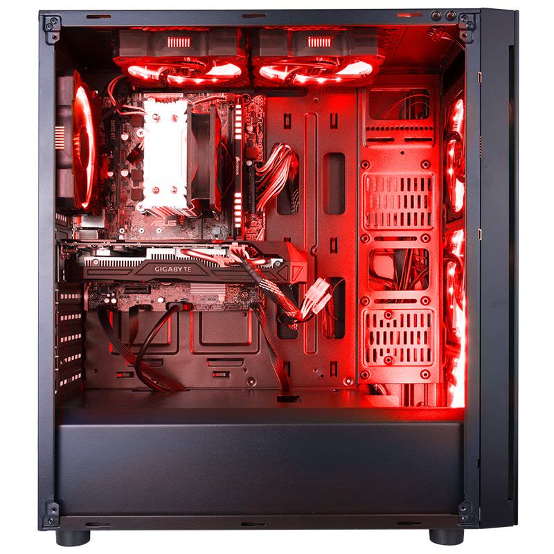 雷霆世纪（Raytine）暗影猎手T76 i7-7700/金士顿256GB/GTX1060 6G/组装机 电脑吃鸡电脑图片