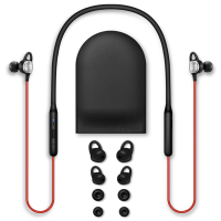 魅族(MEIZU)魅蓝 EP52 蓝牙 运动耳机 入耳式 手机耳机 防水 无线 运动耳麦 红黑色