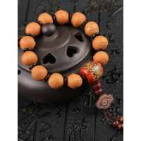 铭尚 天然凤眼菩提子手串 手工打磨凤眼菩提男女款手把件