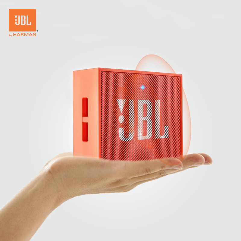 JBL GO 音乐金砖 蓝牙小音箱 音响 低音炮 便携迷你音响 音箱 活力橙