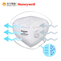 霍尼韦尔(Honeywell) H950V 折叠头戴式KN95防雾霾PM2.5口罩(25只装)