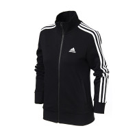 Adidas/阿迪达斯 女装立领三条纹运动休闲夹克外套S97427