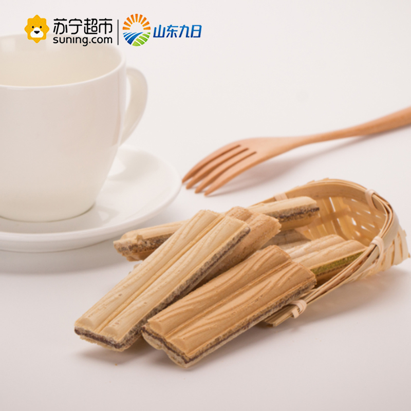 九日(JIUR) 进口饼干 威化饼干巧克力味150g 马来西亚进口