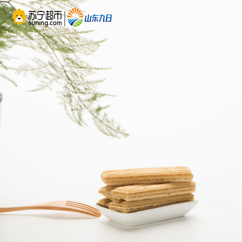 九日(JIUR) 进口饼干 威化饼干奶油味150g 马来西亚进口