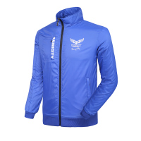 赛琪秋季耐磨茄克男防风防水运动服单衣立领开衫梭织运动外套224827