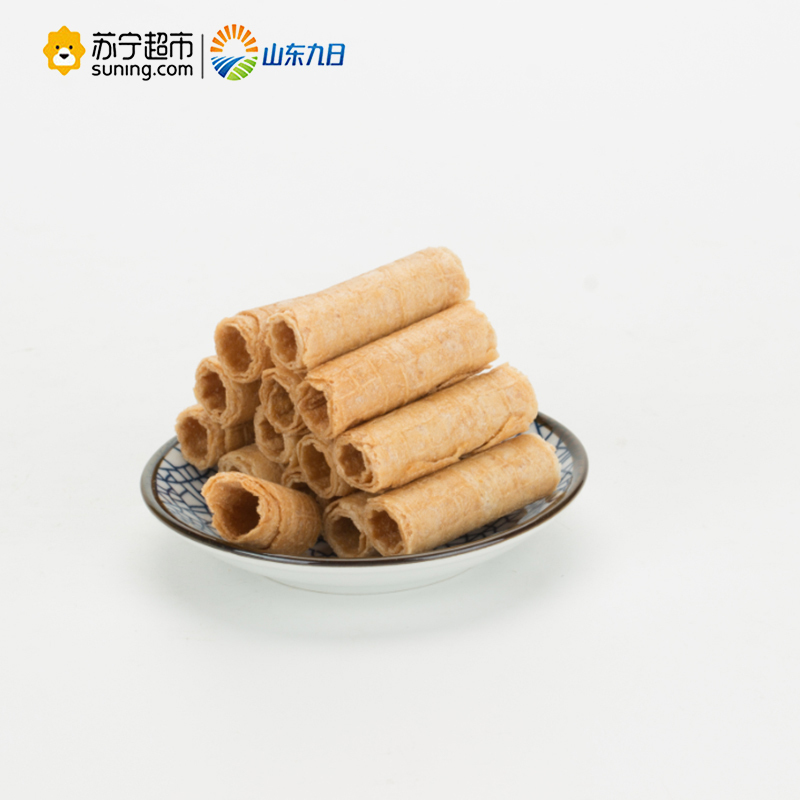 九日(JIUR) 进口饼干 九日三丝卷龙眼味饼干75g 泰国进口