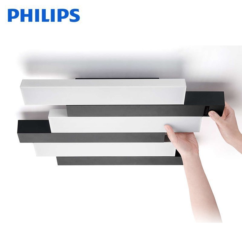 飞利浦(PHILIPS)中央吸顶灯32W LED吸顶灯简约现代大气客厅灯卧室灯舒适中性光 Philips钢琴吸顶灯