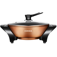 康佳(KONKA)电火锅 KEP-5LM11 三挡温控 家用进口涂层5升 鸳鸯锅