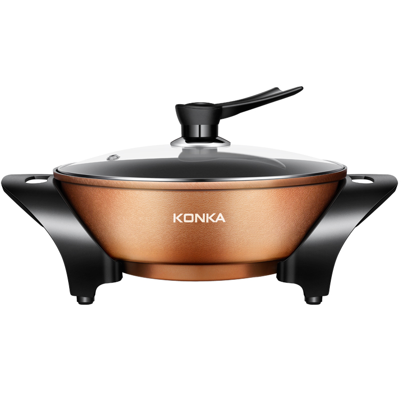 康佳(KONKA)电火锅 KEP-5LM11 三挡温控 家用进口涂层5升 鸳鸯锅
