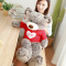 怡多贝evtto 正版美国大熊儿童布娃娃熊毛绒玩具熊毛衣泰迪熊玩偶抱抱熊公仔女孩生日礼物0.8米