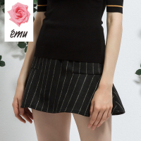 emu/依妙emu2017秋季女条纹半身裙