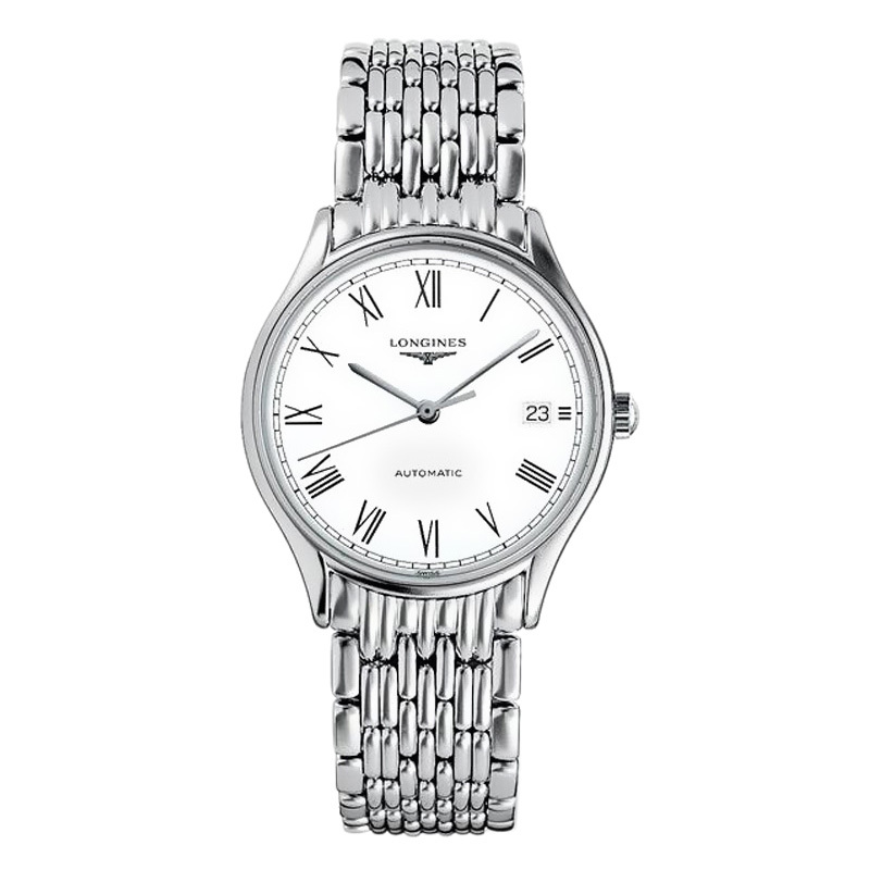 浪琴longines律雅系列l48604116机械男表